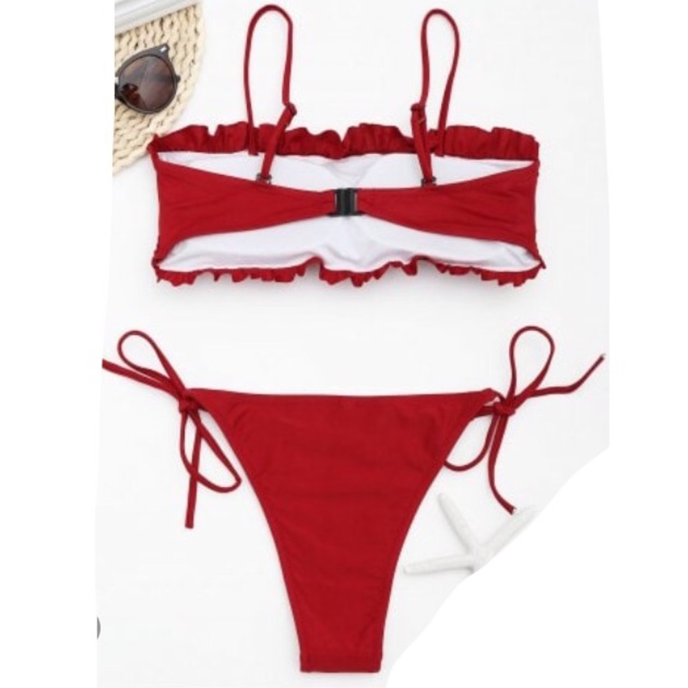 Red Bikini Set - Picture 2 of 2